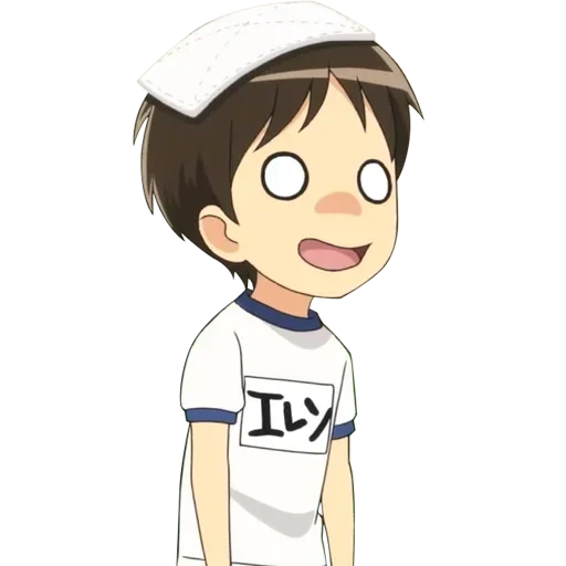 figura, menino anime, personagem de anime, petra wright chibi, campo de voleibol de anime em chibi