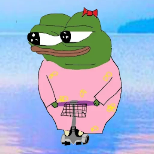 pepe, candaan, toad pepe, pepe pepe, katak pepe girl