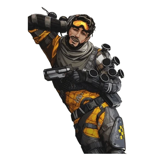 apex legends, apex legends mirage, apex legends pathfinder, persona fantasma legendaria apex