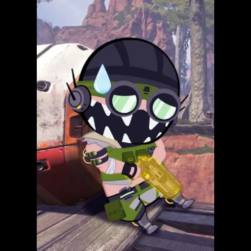 animation, apex toons, apex legends, cloaker's goggles, no gaming challenge