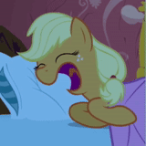 pony, apple jack se durmió, la amistad es un milagro, apple jack duerme pony, my little pony friendship is magic