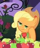 applejack, cámara apple jack, captura de pantalla apple jack, my little pony applejack, apple jack está recogiendo manzanas