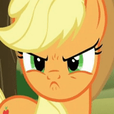 applejack, angry apple jack, pony apple jack tersenyum, apple jack killer smile, apple jack equestrian girl evil