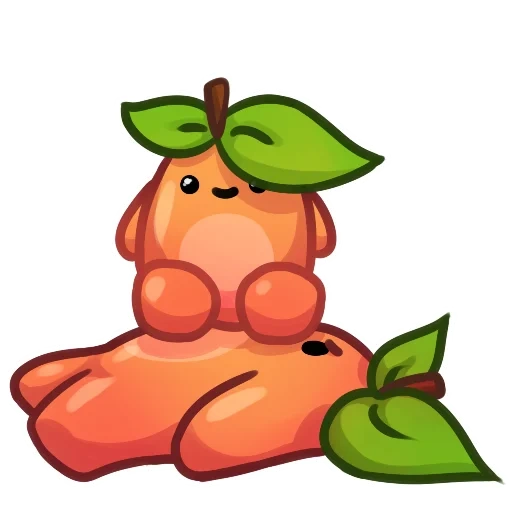 emoji, ilustração de frutas