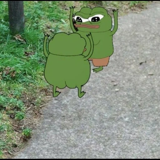 pepé, pepé, pepe d'isi, grenouille pepe, pepe danse