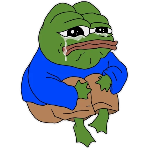 pepé, crapaud pepe, pepe hmmm, triste pepe, frog feelsbadman