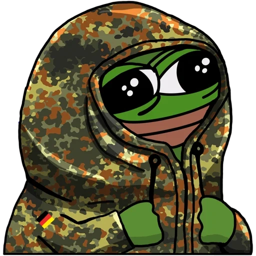 peepo, militer, pepe 420, doomer pepe, lahir untuk membunuh pepe