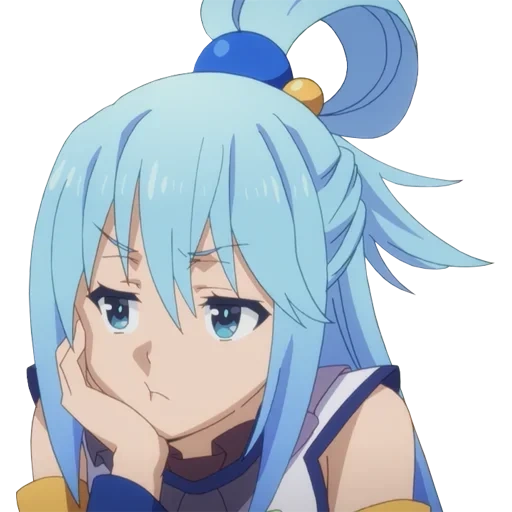 aguja, aguja, anime konosuba aqua, capturas de pantalla de aqua konosuba