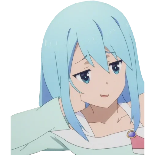 aqua konosuba, kono suba, anime consuba, karakter anime