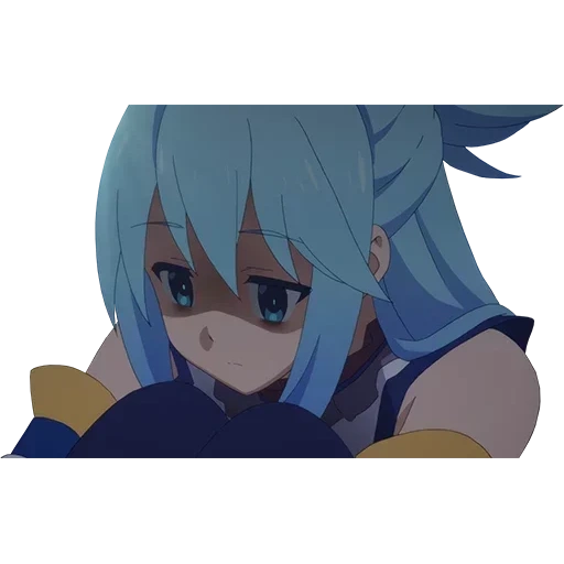 aqua konosuba, cono suba, konosuba wasserfink, anime konosuba wasser, nutzloses wassergras