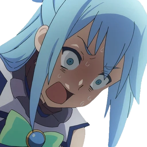 anime, aqua konosuba, aqua konosuba, aqua konosuba discord, aqua konosuba é inútil