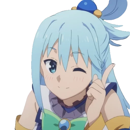 konosuba, konosuba aqua, konosuba, macareux de konosuba