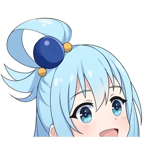 kono suba, anime water, aqua konosuba, kono suba, cartoon character