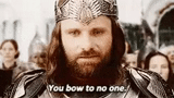 aragorn, aragorn king, lord of the rings, king of the kings of gif, the lord of the rings aragorn