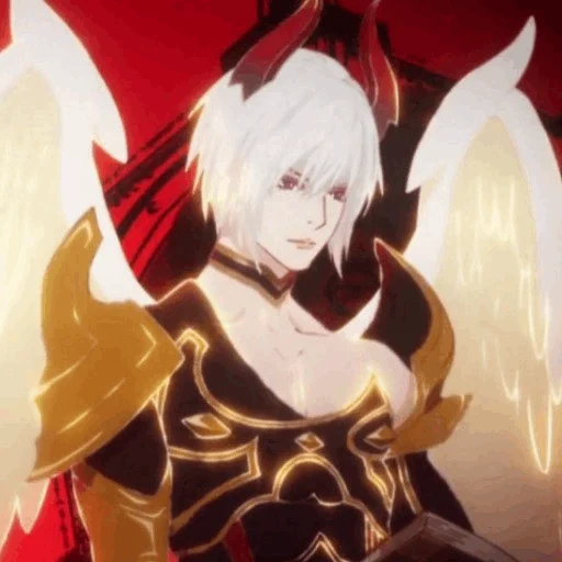 the wrath of bahamut, the fury of lucifer bahamut, lucifer animation the fury of bahamut, the anger of bahamut azazel lucifa, the rage of bahamut genesis lucifer