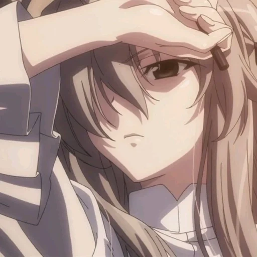 animación, chica de animación, conectado al cielo, animación yosuga no sora, animación conectada por el cielo