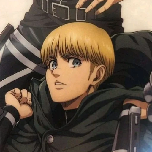 armin arlert, serangan titans, serangan titans armin, armin arlert dewasa, serangan armin di titan