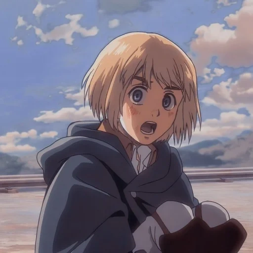 serangan armin, titans anime, armin arlert, serangan titans, serangan armin dari titans