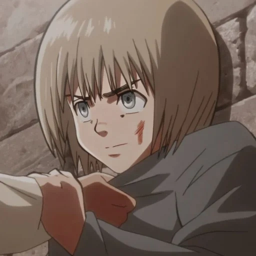 anime, armin arlert, serangan titans, serangan anime di titan, serangan karakter titans