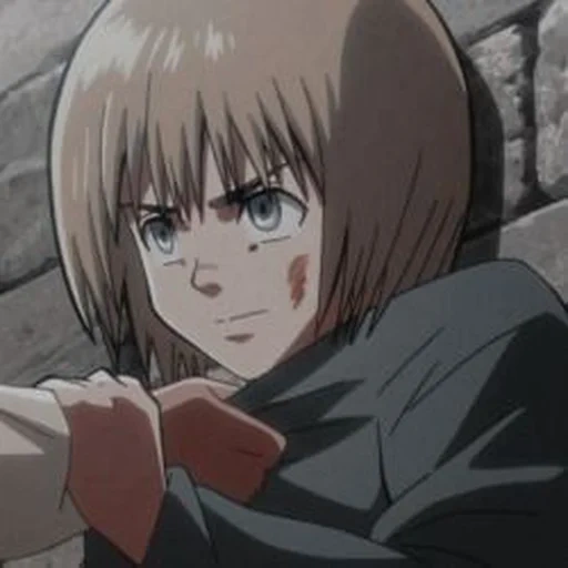 armin arlert, anime armin arlert, attaque d'armin sur titan, attaque des personnages titans, titan attack 3 saison armin