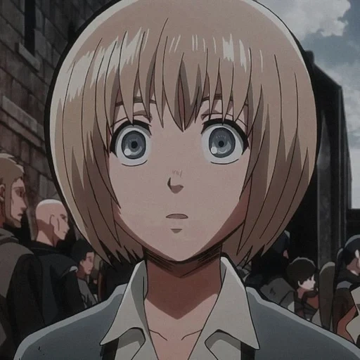 armin arlert, angriff der titanen, titan attack 1 saison, titan attack armin titan, armin titan angriff 1 saison