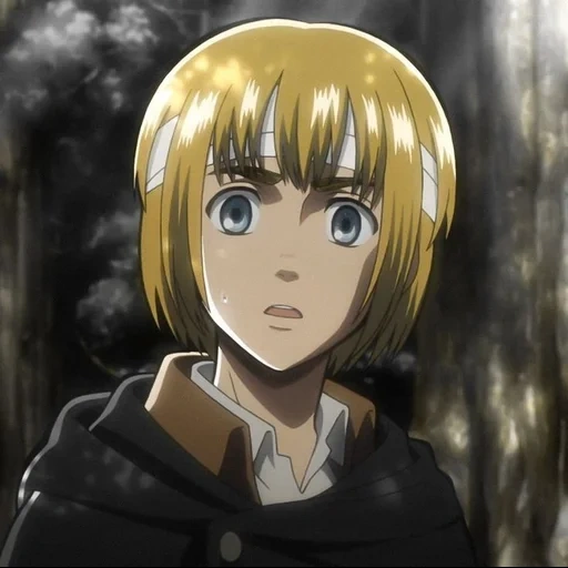 armin arlert, ataque de los titanes, ataque de armin de los titanes, titan attack armin arlert, armin titan attack 1 temporada