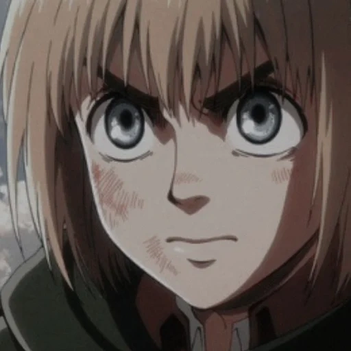 armin alert, armin arlert, l'attacco dei titani, titano attacca armin, armin attack su titan