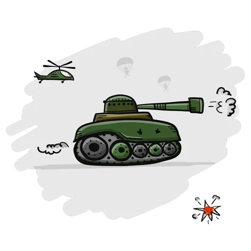 des gan, tank tank tank, anak tank, light tank, tangki pola anak-anak