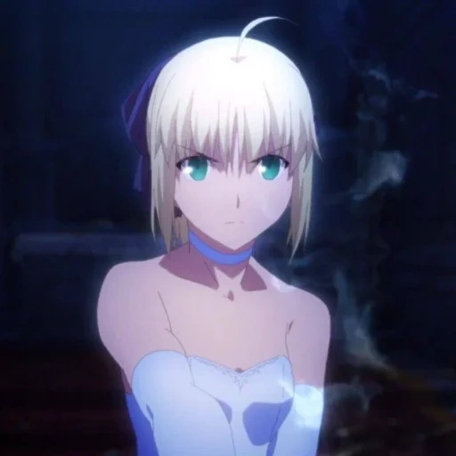 sayber ubw, animation fate, fate/stay night, cartoon characters, destiny night battle infinite blade world