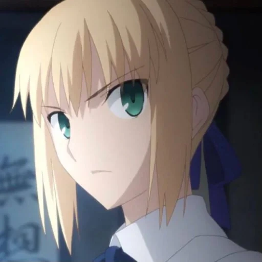 säbel, saber ubw, anime mädchen, anime frau, anime charaktere