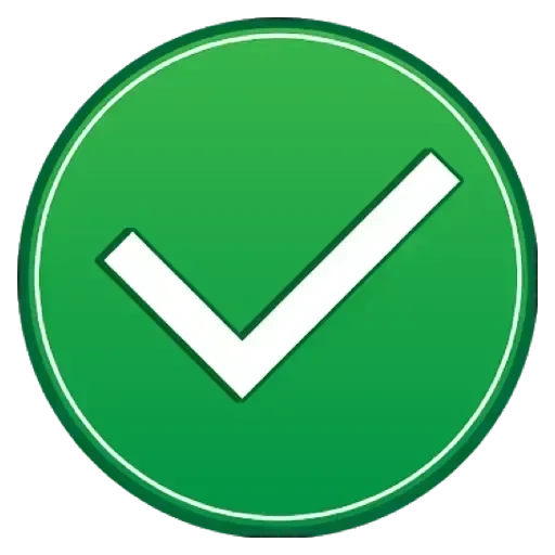 check box, check mark, check box icon, check box icon, hook green