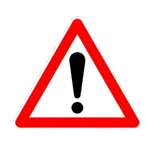 hazard sign, other danger signs, warning sign, sign attention to danger, traffic warning sign