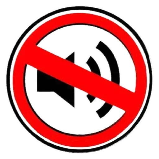 prohibition sign, prohibited badge, prohibition sign, mark tone prohibition, noise prohibition sign