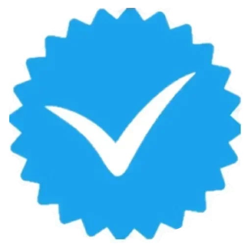 texto, fit badge, tique azul, hickle instagram, blue tick instagram