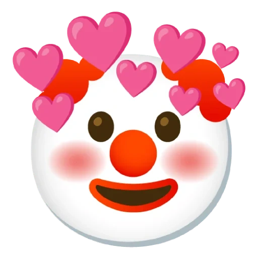 clown emoji, clown emoji, smiley clown, emoji clown chipshot, smiley clown android