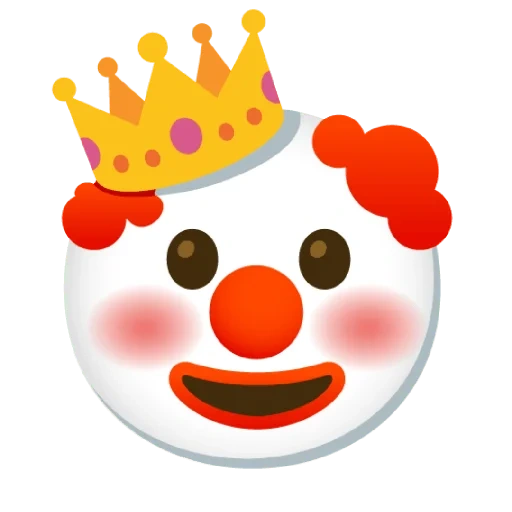 клоуна, клоун emoji, эмодзи клоун, эмоджи клоун, эмодзи клоун чипшот
