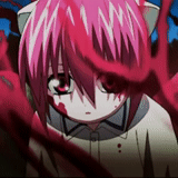 anime killers, elfen lied lucy, elf's song, anime elven song, elven song tin