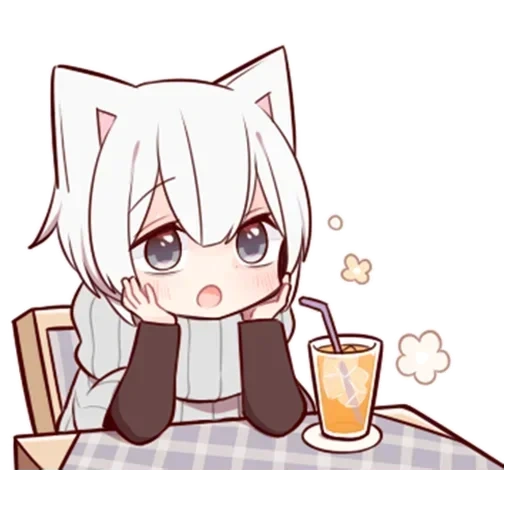 sem chibi, manga tomoe, mafumafu chibi, anime não é como, muito bom deus tomoe chibi