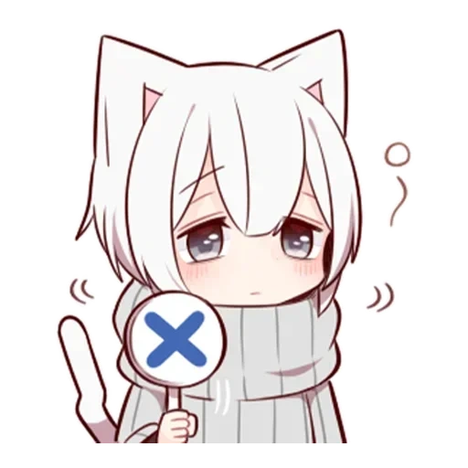 mafu mafu chibi, mafu mafu innere medizin, anime kawai neko