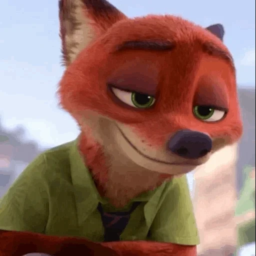 nick wilde, cuirs et peaux, nick l'animal à fourrure, fox animal city, fox nick zootown