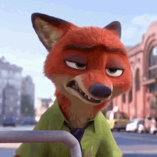 nick wilde, zeropolis, fox nick wilde, rubah zerolis, holis nick wilde