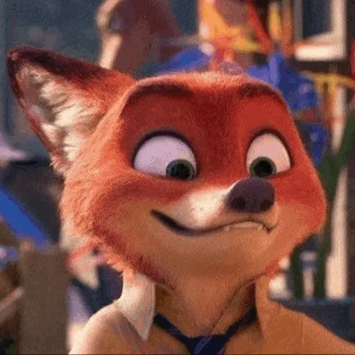 nick wilde, cuirs et peaux, fox animal city, nick l'animal à fourrure, 3d fox zootown