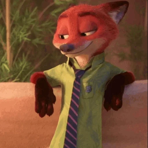 nick wilde, cuirs et peaux, nick l'ours en fourrure, beast city nick wilde, les personnages de zootopia