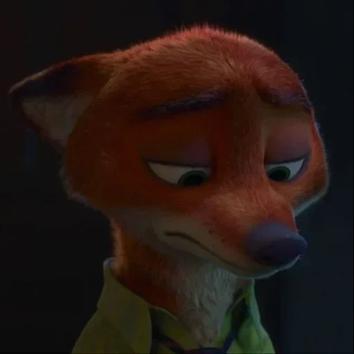 nick wilde, cuirs et peaux, archives internet, fox animal city, bête de fury