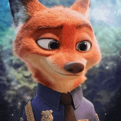 cuirs et peaux, renard à peau animale, fox animal city, les héros de beast city, les personnages de zootopia