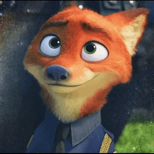 nick wilde, pelli di animali, judy hops, fox animal city, gli eroi di beast city