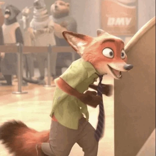 ник уайлд, зверополис, nick wilde, зверополис 2016, персонажи зверополиса