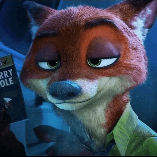 nick wilde, cuirs et peaux, fox animal city, nick l'animal à fourrure, fox animal city