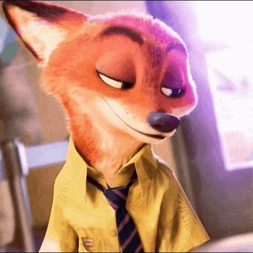 nick wilde, tierhäute, fox animal city, 3d fox animal city, animal city charaktere