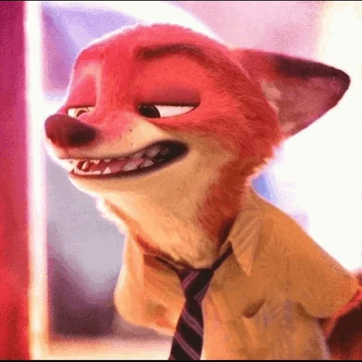 nick wilde, tierhäute, fuchs mit tierfell, nick das pelztier, fox animal city